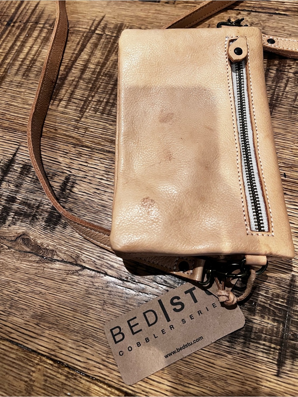 BED|STU Leather Crossbody NWT! - Picture 2 of 3